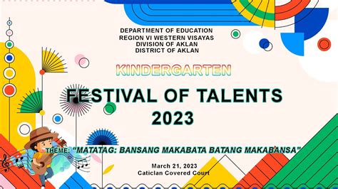 mapeh theme 2024|DM No. 524, s. 2023 – 2024 DIVISION FESTIVAL OF TALENTS .